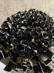 99朵/大型花束/求婚花束/黑玫瑰花束/香皂花/生日花束/情人節花束