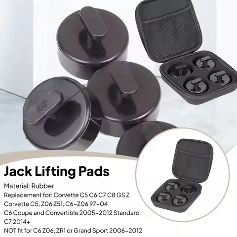 4Pcs Jack Lifting Pads Protects Battery Chassis Paint Jack Pads Adapter for Chevrolet Corvette C5 C6