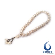 Tasbih Mutiara Air Tawar Putih 33