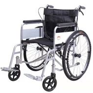 Wheelchair Factory Elderly Wheelchair Foldable and Portable with Toilet Thickened Steel Pipe for the Elderly Disabled Wheelchair