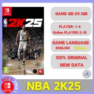 NBA 2K25 (Nintendo Switch) Permainan Muat turun Digital Switch Digital Download