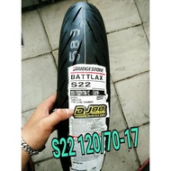 Promo Ban battlax S22 120 - 70 ring 17 ban depan battlax bridgestone sport