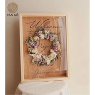 3D Picture Frame Size: 33*23*4 Dried Flower Decorative Picture Frame[FACTORY PRICE]