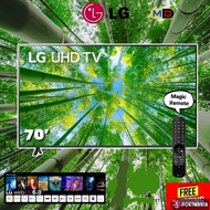 [FREE SHIPPING] LG 70 inch UQ80 4K Smart TV UHD TV 70UQ8050 UQ8050 AI ThinQ Netflix | Magic Remote |
