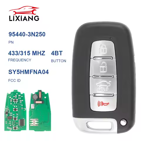 LIXIANG World Car Remote Key For Hyundai Elantra Tucson IX35 Sonata KIA Soul Rio Borrego Sorento Opt