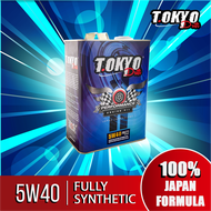 Tokyo Drift 5W40 Engine Oil Fully Synthetic Japan Formula with Mileage Boost Technology for More Kilometer 4L / 5L