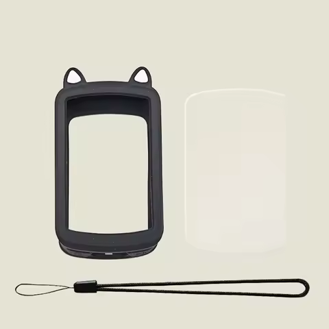 Silicone Protective Cover for Magene C606 GPS Bike Computer Includes LCD Screen Protector