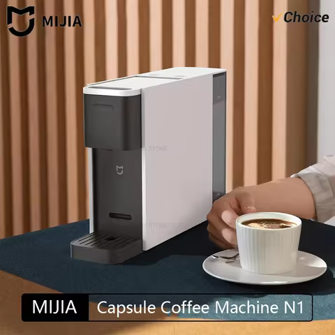 New Mijia Capsule Coffee Machine N1 Coffee Maker S1301 Small Size 10mins Automatic Shutdown Espresso