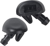 QOWUV 2Pcs Front Windshield Wiper Washer Jet Nozzle, for Citroen, C2 C5 6438J2 6438E6 6438AV 6438W2 