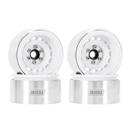 INJORA 1.9" CNC Aluminum -10mm Offset Wheels for 1/10 RC Crawlers (W1903)