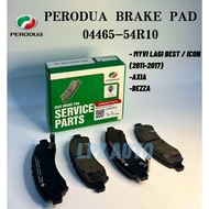 ORIGINAL Disc Brake Pad Front Depan SET- PERODUA MYVI LAGI BEST / ICON (2011-2017) Axia / Bezza 04465-54R10 04465-BZ151