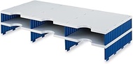 styrodoc Trio 268130238 Extension Modules 6 Compartments 723 W x 331 D x 140 H Grey/Blue