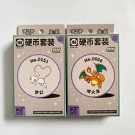 Qun Pokémon Simplified Collection 151 Coin Set EX Shocking Three Bullets Card Card Charizard Chariza