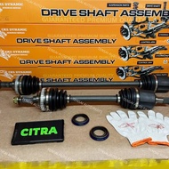 CKS DYNAMIC_DRIVE SHAFT NEW PREMIUM QUALITY_NAZA CITRA [FREE GLOVE + OIL SEAL]