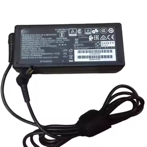 Genuine A482E A392GB A391GB 13.5V 1.2A AC Adapter Charger for Epson V33 V30SE V300 V330p V37 V100 Sc