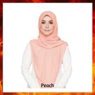 BAWAL CHIFFON PLAIN BIDANG 60