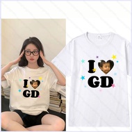 PS2 GD G-DRAGON summer T-shirt KPOP Short Sleeve Top Bigbang VIP fans gift SP2