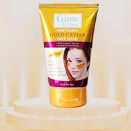100% Original Viral Glow & clean whitening gold caviar face wash