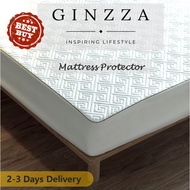 [LOCAL SELLER - GINZZA] WhiteFitted Sheet Bed Cover Premium Mattress protector Naked sleep protector