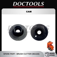 SPARE PART BG328 : CAM FOR RECOIL STARTER BRUSH CUTTER MESIN RUMPUT PARTS T328 TNK328 NKT328 FR3000 