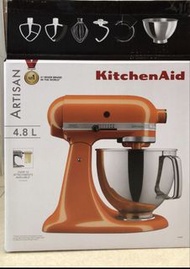 KitchenAid Artisan 4.8L 橙色攪拌機