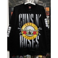 【 Men's Long Sleeve Hoodie 】 Guns n 'roses band heavy metal retro pure cotton top unisex pullover ro