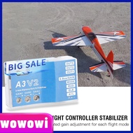 wowowi F50A 3-Axle Gyro A3 V2 Flight Controller Stabilizer System for RC Fixed wing Airplane