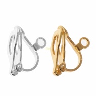 flgo Clip-on Earring Converter with Easy Open Loop for Hypoallergenic Earring Clip