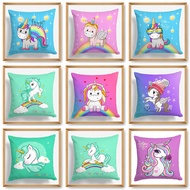 Unicorn Edition Sofa Chair Cushion Cover 40x40 cm Number 1-50 (Only Undo) Pony Character