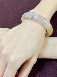 新疆金絲玉紫羅蘭手鐲57.5圈口