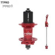 TTPRO PRO9 MTB Hub 36 หลุมแบริ่ง Freehub ล้อหลัง Hub ใช้งานร่วมกับ Cube จักรยาน Bushings สําหรับ 7-1
