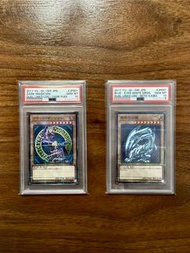 遊戲王 [ PSA 10］ 黑魔導 + 青眼白龍 平爆 NPR LG01 LG02-JP001 評分卡 鑑定卡 BGS 絕版 Duel Links DL攻略本 傳說卡組指南 闇遊戲 VS 海馬瀨人 書