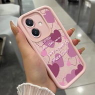 Case For OPPO A3 4G A3 Pro 5G A3X 4G A3X 5G A40 A60 5G Three-Color Star Heart Phone Silicone Shockpr