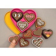 3D CLICKER Heart Chocolate Keychain
