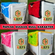 taplak kulkas bulu karakter tiktru 2091jp
