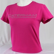 Caterham F1 Team Pink Studded Women T-Shirt