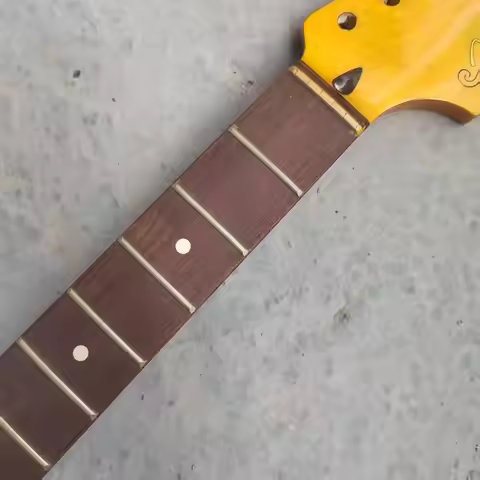 Fen logo jazzmast.. 60s Neck - Maple - "C" shaped