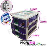 TOYOGO A4 SIZE 3 TIER DRAWER