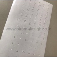 Braille low vision keyboard Sticker