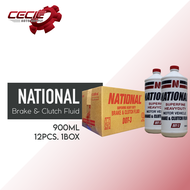 National Brake & Clutch Fluid 900ml 12pcs 1Box