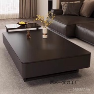Furniture Household Board Simple Style Coffee Table Feel Marble Light Small Apartment Luxury Living 
