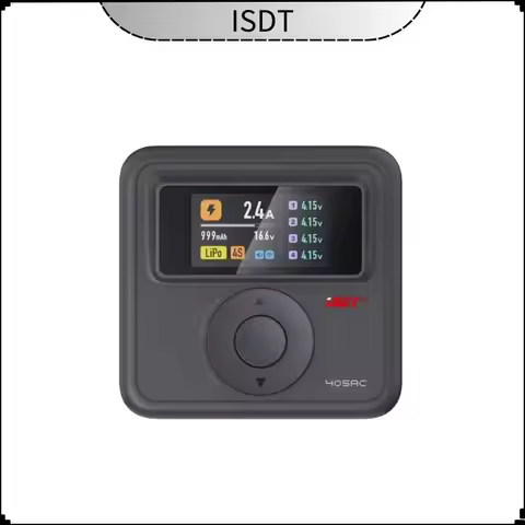ISDT 405AC 60W 5A Smart Charger XT60 for 1~4S LiFe LiHv LiPo 1~7S Pb 1~12S NiMH/Cd Battery