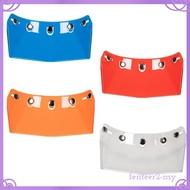 [FenteerbdMY] Helmet Visor Peak Protector 5-snap Universal Vintage Open Face Replacement Accessories