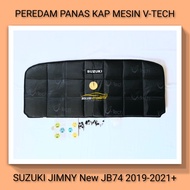 SUZUKI JIMNY JB74 New 2019-2021+ Peredam Panas Suara Kap Mesin Aksesoris Variasi Mobil VTECH Ori