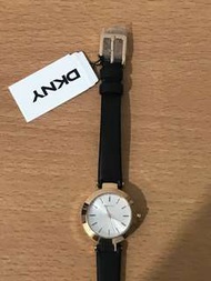 DKNY Women Stanhope Rose Gold Leather Quartz Watch 女裝腕錶