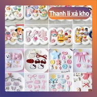 Stickers, Jibbitz, Cute Cartoon 3D Themed Slipper Charms BGSTORE