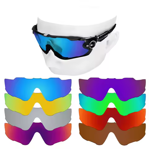 OOWLIT Polarized Lenses Replacements For Oakley Jawbreaker OO9290 Sunglasses - Multi Colors(Lens Onl