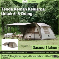 TENDA Naturehike Tent Village 5.0 Automatic Outdoor Camping Tent 3-4 Person Outdoor Camping Tent