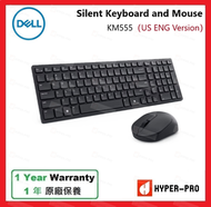 Dell - KM555 靜音 無線 鍵盤滑鼠組合 - 美式英文