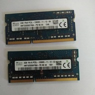 2GB DDR3L 2GB 1600Mhz PC3L-12800 for laptop RAM Memory 204pin 1.35V (RAM)